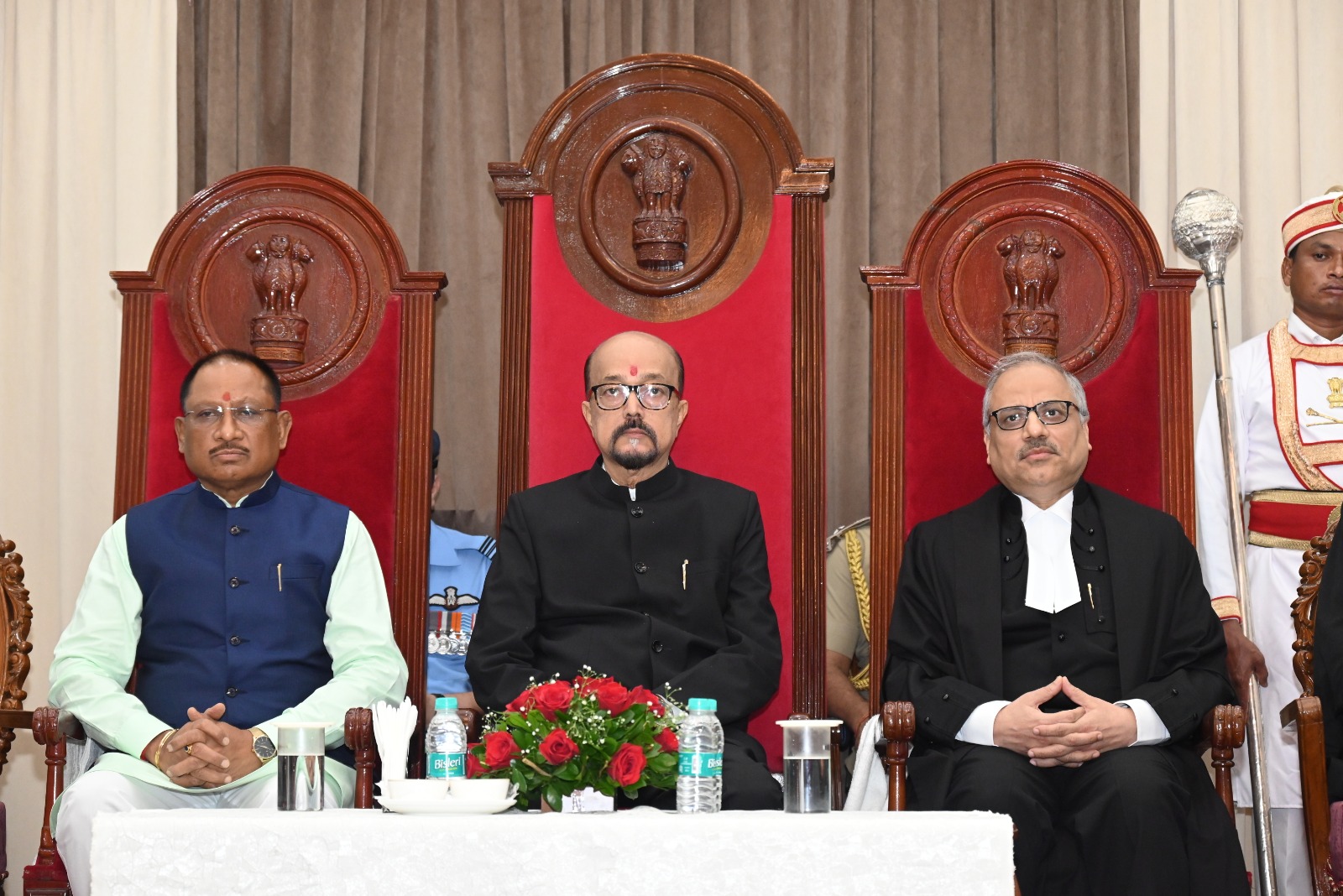 रमेन डेका ने छत्तीसगढ़ के राज्यपाल पद की ली शपथ,, मुख्यमंत्री विष्णु देव साय ने नए राज्यपाल को दी बधाई