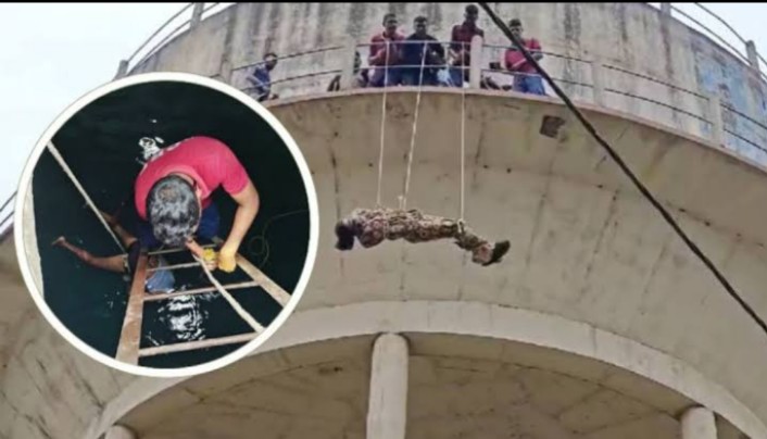 ओवरहेड टैंक में उतरकर वाल्व ठीक कर रहा था ऑपरेटर, अचानक पानी के प्रेशर ने खींचा, डूबने से हुई दर्दनाक मौत…