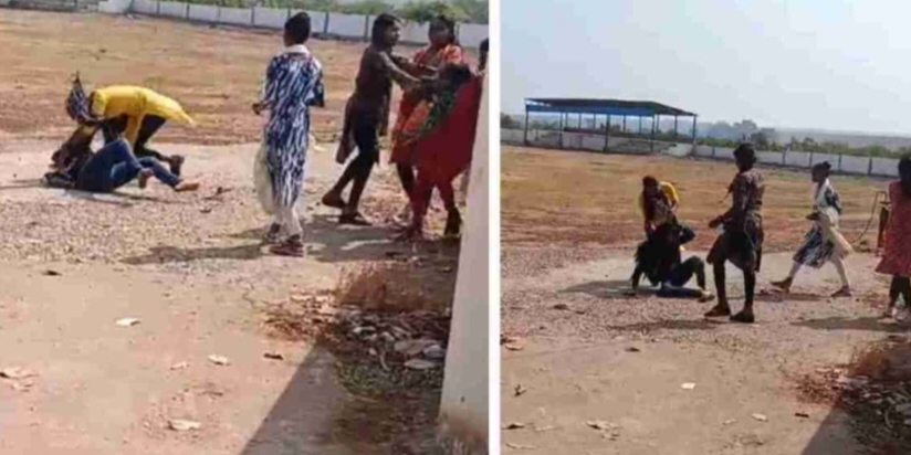 कॉलेज की छात्राओं के बीच जमकर चले लात-घूसे, पुलिस हस्तक्षेप के बाद शांत हुआ मामला….