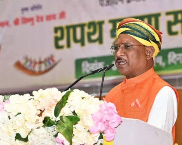 जनजातीय समाज के विकास के लिए हमारी सरकार प्रतिबद्ध- मुख्यमंत्री साय