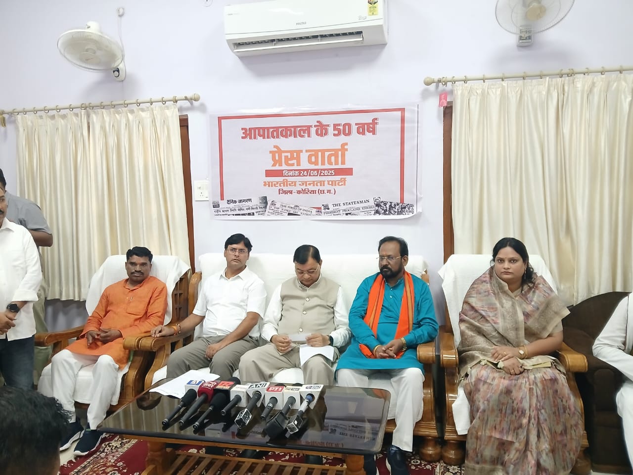 इंदिरा गांधी ने सत्ता बचाने के लिए संविधान की हत्या की – मंत्री लखनलाल देवांगन