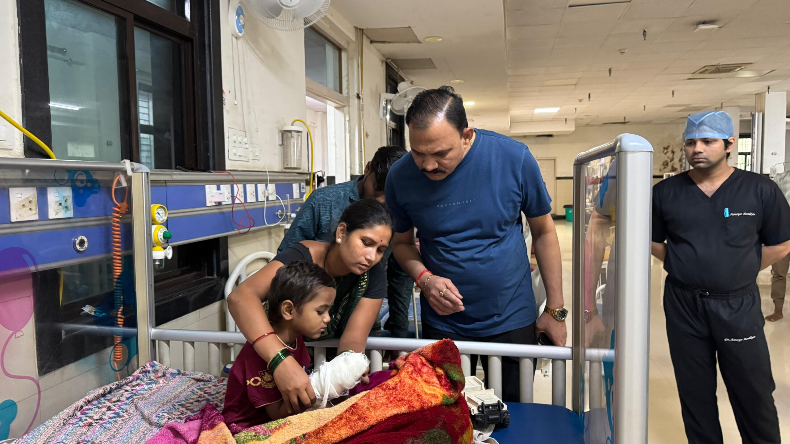 स्वास्थ्य मंत्री जायसवाल ने किया DKS और मेकाहारा  अस्पताल का आकस्मिक निरीक्षण,  मरीजों से की आत्मीय बातचीत