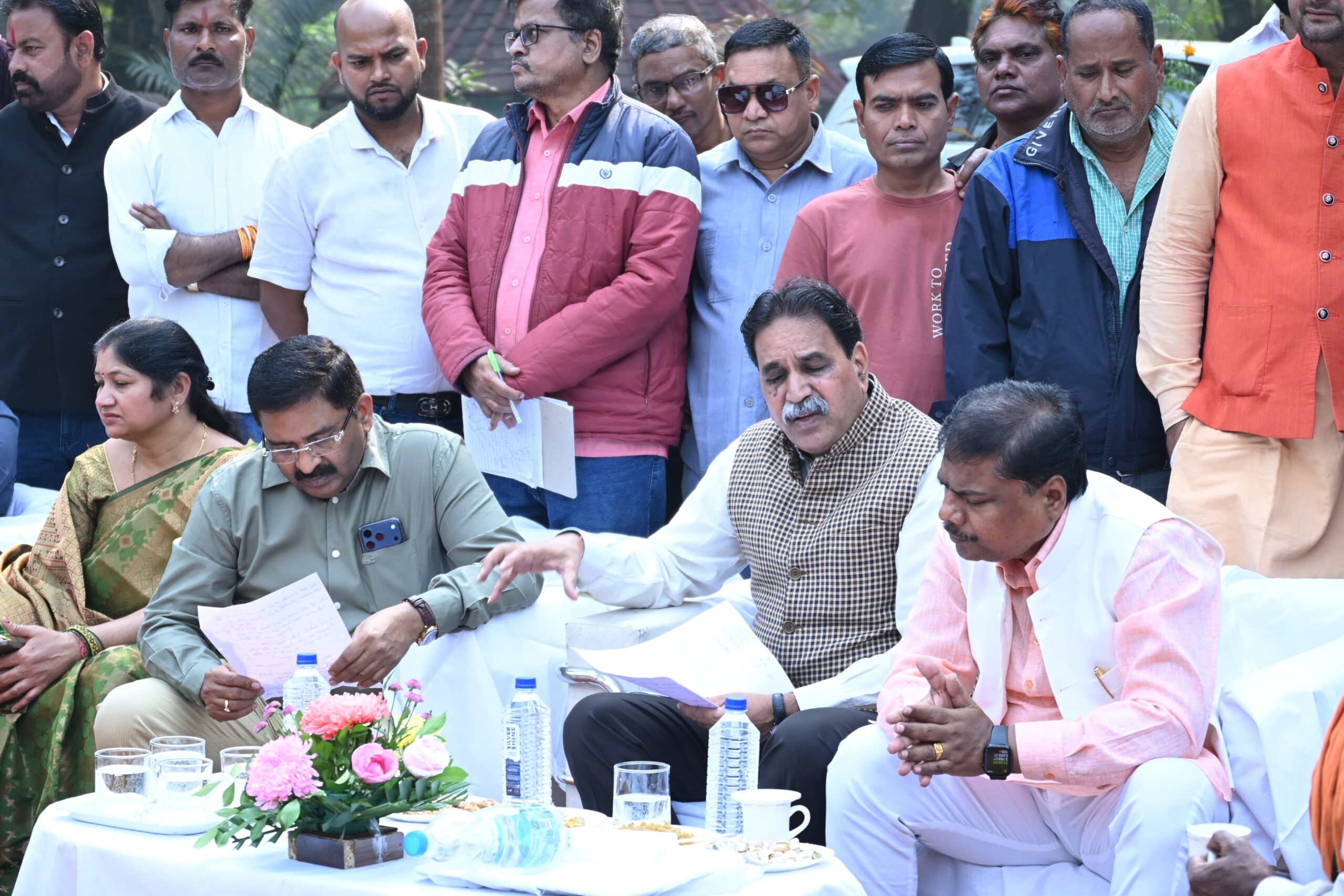 नंदनवन का गौरव लौटेगा: ₹100 करोड़ के प्लान को स्वीकृति, विधायक मूणत की पहल पर वन मंत्री कश्यप ने लिया जायजा