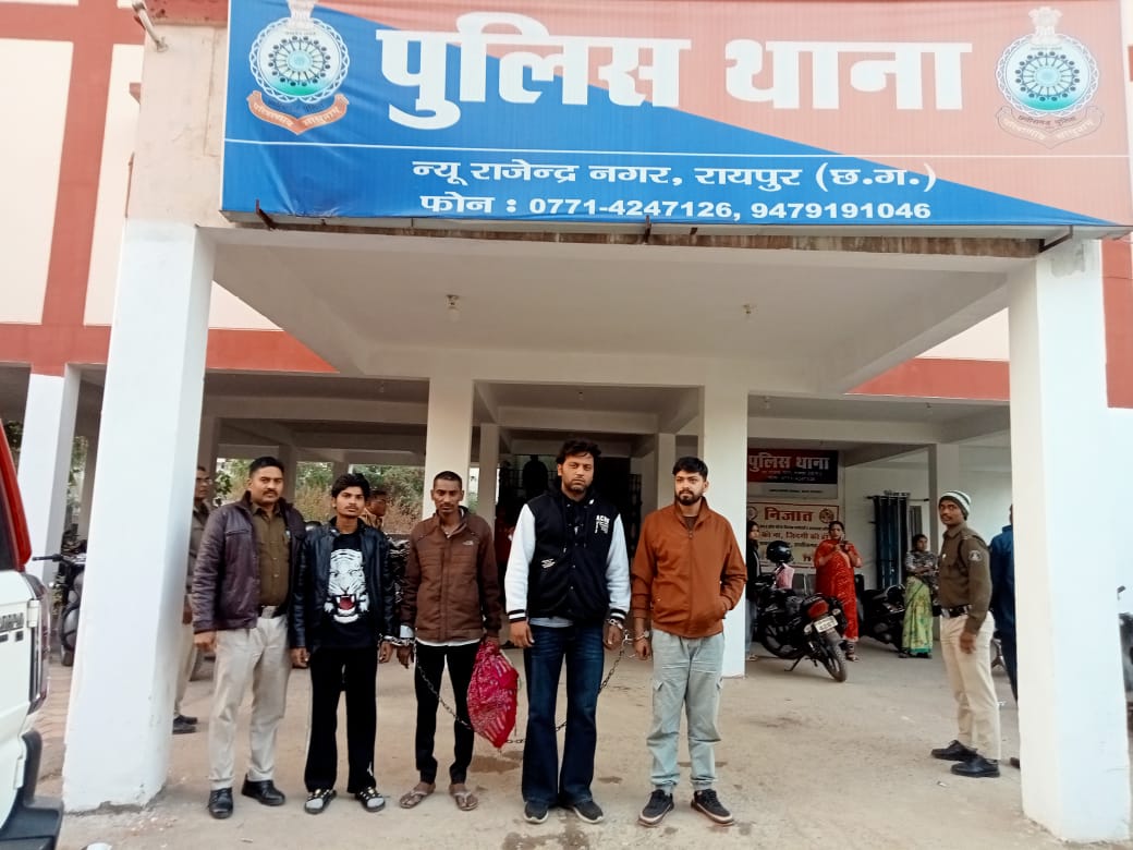 MDMA सप्लाई करने वाला गिरोह बेनकाब, नागपुर का तस्कर व इवेंट ऑर्गेनाइजर समेत 5 गिरफ्तार