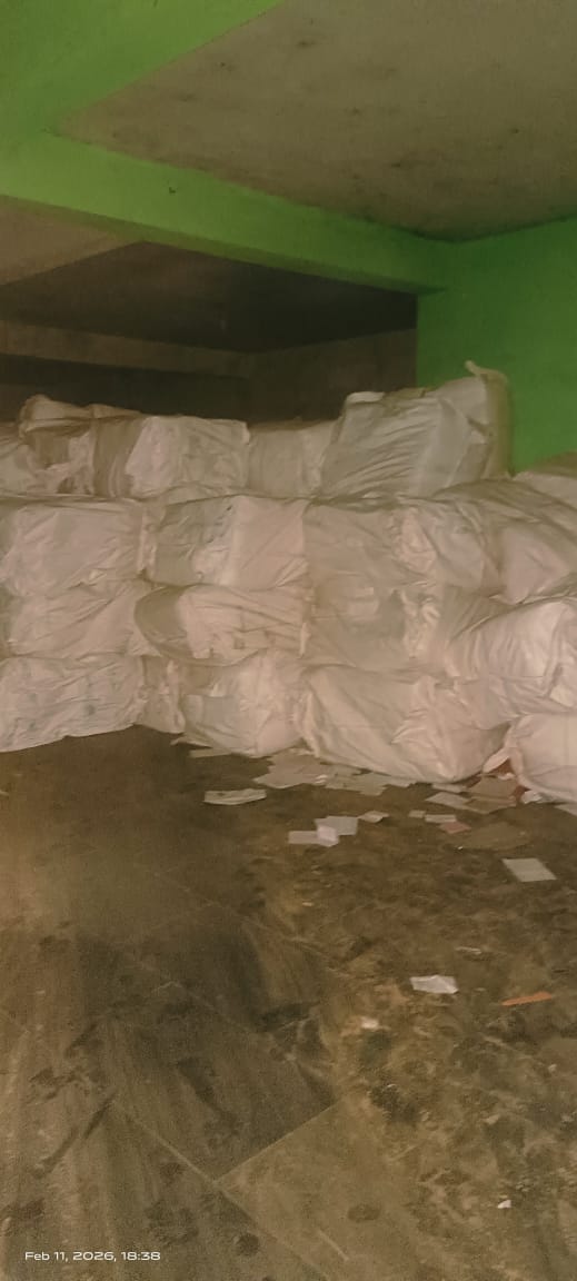 रायपुर में अवैध गुटखा गोदाम पर पुलिस का बड़ा छापा, 10 लाख का प्रतिबंधित गुटखा जब्त